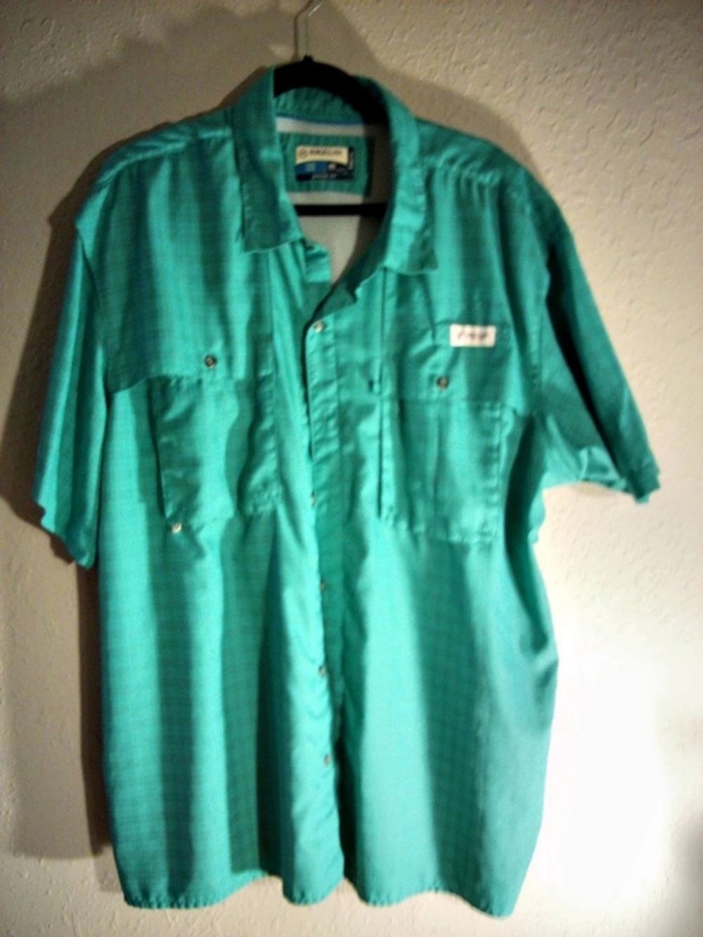 Magellan Angler Fit Men's Plaid Fishing Shirt XL